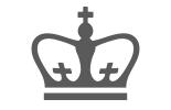 Columbia University crown in gray