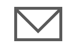 Envelope icon in gray