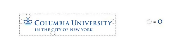 Columbia University Trademark Clear Space