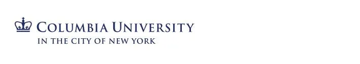 Columbia University Trademark in Blue