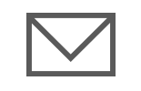 Envelope icon in gray