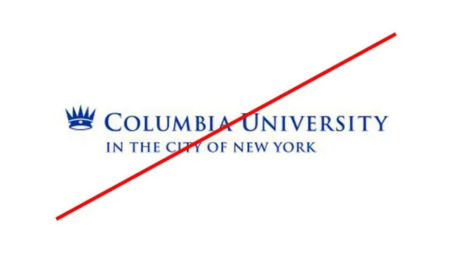Columbia University Trademark with Recreated Elements