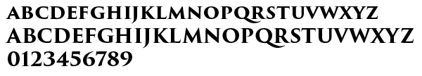 Trajan Pro Bold