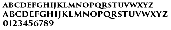Trajan Pro Bold Font Trajan Pro Bold Font